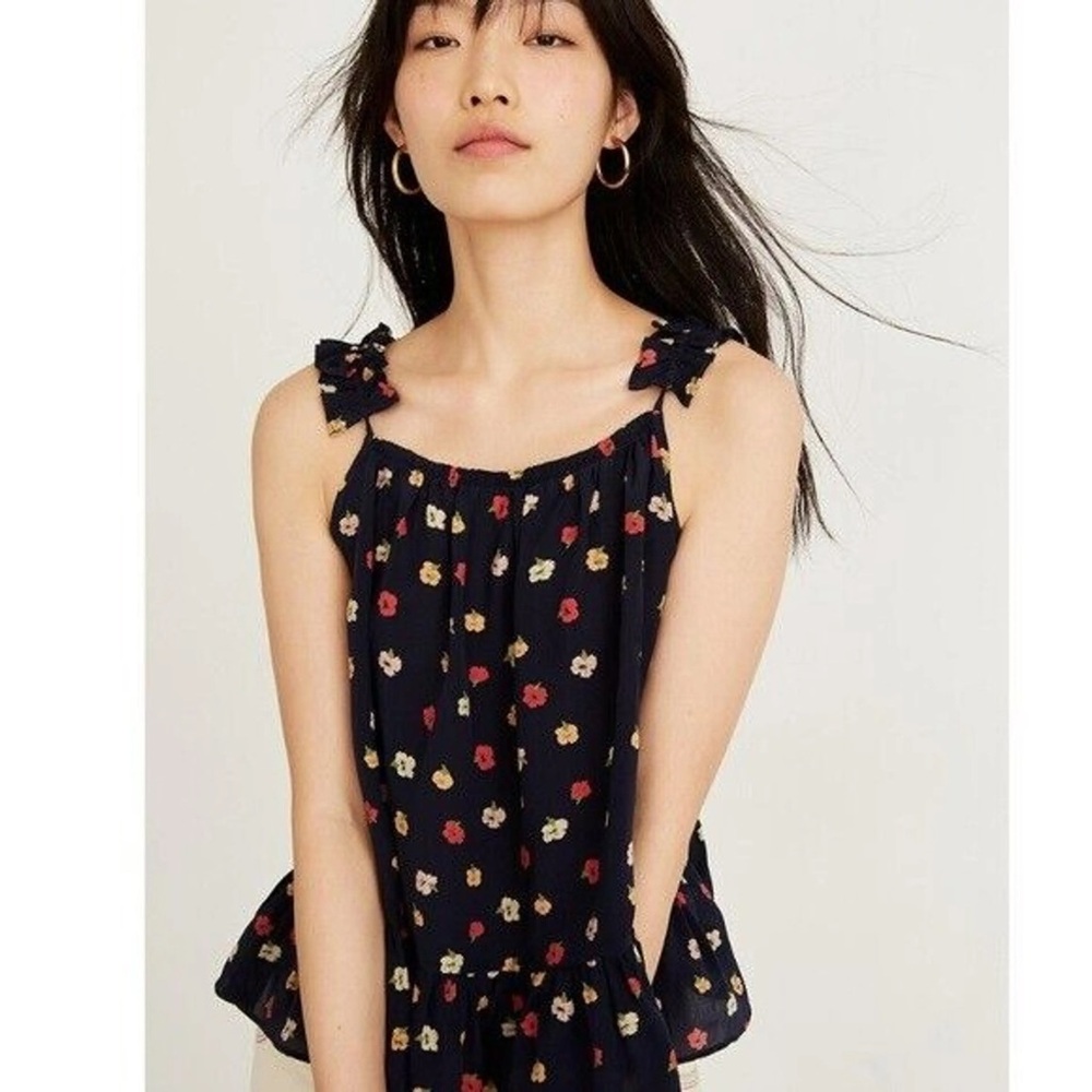 Madewell floral tank